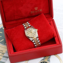 Załaduj obraz do przeglądarki galerii, Rolex Datejust Midsize ref. 68243 Champagne Circle Dial - Full Set