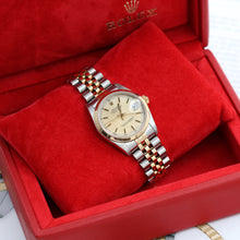 Załaduj obraz do przeglądarki galerii, Rolex Datejust Midsize ref. 68243 Champagne Circle Dial - Full Set