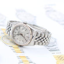 Load image into Gallery viewer, Rolex Datejust 36 ref. 16234 Silver Circle Dial - Jubilee - Full Set