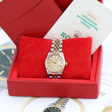 Załaduj obraz do przeglądarki galerii, Rolex Datejust Midsize ref. 68243 Champagne Circle Dial - Full Set