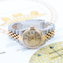 Załaduj obraz do przeglądarki galerii, Rolex Datejust Midsize ref. 68243 Champagne Circle Dial - Full Set