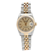 Załaduj obraz do przeglądarki galerii, Rolex Datejust Midsize ref. 68243 Champagne Circle Dial - Full Set