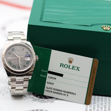 Cargar imagen en el visor de la galería, Rolex Datejust ref. 126334 Wimbledon Dial Oyster bracelet - Full Set