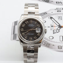 Load image into Gallery viewer, Rolex Datejust ref. 116200 Racing Concentric (Black) Dial - Oyster Bracelet - Full Set