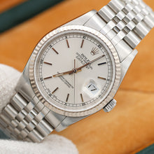 Load image into Gallery viewer, Rolex Datejust 36 ref. 16234 Silver Circle Dial - Jubilee - Full Set