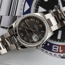 Load image into Gallery viewer, Rolex Datejust ref. 116200 Racing Concentric (Black) Dial - Oyster Bracelet - Full Set