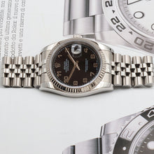 Load image into Gallery viewer, Rolex Datejust ref. 116234 Black Arabic Dial - Jubilee Bracelet - Full set