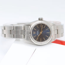 Cargar imagen en el visor de la galería, Rolex Lady Oyster Perpetual 76030 - Blue Dial - Oyster Bracelet