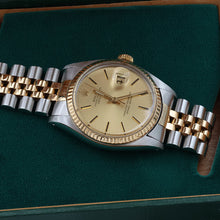 Load image into Gallery viewer, Rolex Datejust 36 ref. 16013 Champagne dial - Jubilee - Full Set