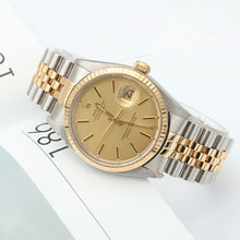 Load image into Gallery viewer, Rolex Datejust 36 ref. 16013 Champagne dial - Jubilee - Full Set