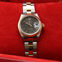 Cargar imagen en el visor de la galería, Rolex Datejust Lady ref. 69173 Steel/Gold - Grey Roman Computer Dial - Oyster Bracelet