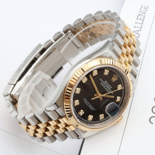 Ladda upp bild till gallerivisning, Rolex Datejust ref. 126233 - Black Diamonds Dial - Full Set