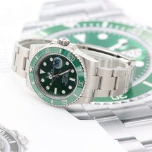 Load image into Gallery viewer, Rolex Submariner Green 116610LV (Hulk) in Steel - Green Dial - Full Set