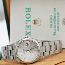 Cargar imagen en el visor de la galería, Rolex Date ref. 15200 - Silver Dial - Full set
