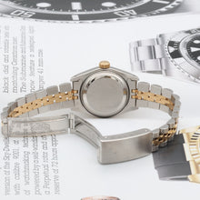 Cargar imagen en el visor de la galería, Rolex Datejust Lady ref. 69173 Steel/Gold - Blue Millennary Dial - Jubilee Bracelet