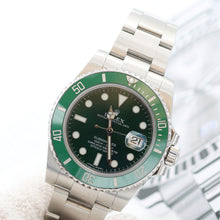 Load image into Gallery viewer, Rolex Submariner Green 116610LV (Hulk) in Steel - Green Dial - Full Set