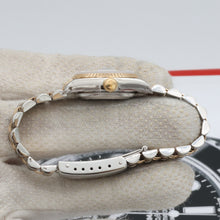 Cargar imagen en el visor de la galería, Rolex Datejust Lady ref. 69173 Steel/Gold - Blue Millennary Dial - Jubilee Bracelet