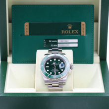 Load image into Gallery viewer, Rolex Submariner Green 116610LV (Hulk) in Steel - Green Dial - Full Set