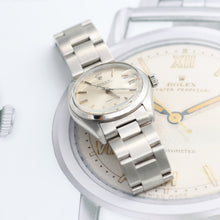 Załaduj obraz do przeglądarki galerii, Rolex Oyster Precision ref. 6466 Silver Dial Oyster bracelet