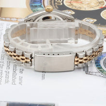 Charger l'image dans la galerie, Rolex Datejust Lady ref. 69173 Steel/Gold - Jubilee Bracelet - Cream Pyramid Dial - Jubilee Bracelet