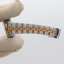 Charger l'image dans la galerie, Rolex Datejust Lady ref. 69173 Steel/Gold - Jubilee Bracelet - Cream Pyramid Dial - Jubilee Bracelet