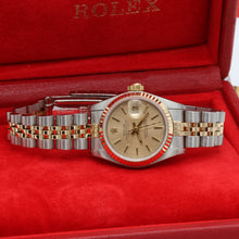 Load image into Gallery viewer, Rolex Datejust Lady ref. 69173 Steel/Gold - Champagne Tapestry Dial - Jubilee Bracelet