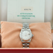 Load image into Gallery viewer, ON SALE: Rolex Lady-Datejust ref. 69174 - Silver Circle Dial - Full Set