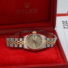 Load image into Gallery viewer, Rolex Datejust Lady ref. 69173 Steel/Gold - Grey Millennary Dial - Jubilee Bracelet