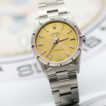 Load image into Gallery viewer, Rolex Air-King ref. 14010 - Yellow dial - Oyster Bracelet
