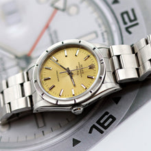 Load image into Gallery viewer, Rolex Air-King ref. 14010 - Yellow dial - Oyster Bracelet
