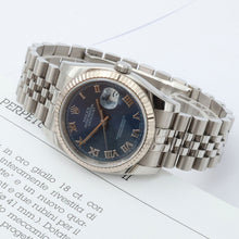 Load image into Gallery viewer, Rolex Datejust ref. 116234 Blue Soleil Roman Dial - Jubilee Bracelet