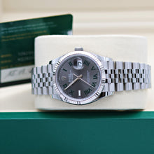 Carica l'immagine nel visualizzatore di Gallery, Rolex Datejust ref. 126234 Wimbledon Dial Jubilee bracelet - Full Set
