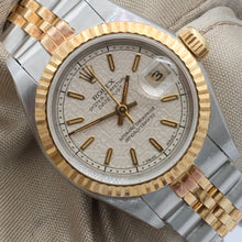 Load image into Gallery viewer, Rolex Datejust Lady ref. 69173 Steel/Gold - Millennnary Cream Dial (No Numbers) - Jubilee Bracelet - Full Set
