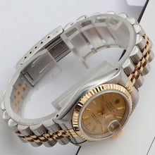 Indlæs billede til gallerivisning Rolex Datejust Lady ref. 69173 Steel/Gold - Champagne Circle Dial - Jubilee Bracelet