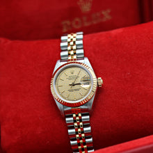 Load image into Gallery viewer, Rolex Datejust Lady ref. 69173 Steel/Gold - Houndstooth Dial - Jubilee - Full Set