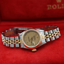 Load image into Gallery viewer, Rolex Datejust Lady ref. 69173 Steel/Gold - Houndstooth Dial - Jubilee - Full Set