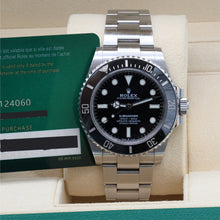 Afbeelding in Gallery-weergave laden, Rolex Submariner No Date 124060 - Black Dial - Full Set