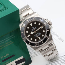 Afbeelding in Gallery-weergave laden, Rolex Submariner No Date 124060 - Black Dial - Full Set