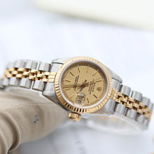 Load image into Gallery viewer, Rolex Datejust Lady ref. 69173 Steel/Gold - Houndstooth Dial - Jubilee - Full Set