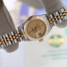 Load image into Gallery viewer, Rolex Datejust Lady ref. 69173 Steel/Gold - Houndstooth Dial - Jubilee - Full Set