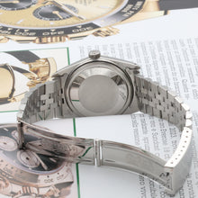 Indlæs billede til gallerivisning Rolex Datejust ref. 16014 - Silver Linen dial - Jubilee bracelet (V II)