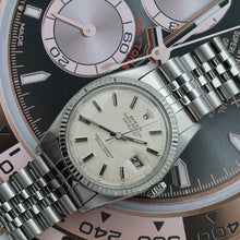 Indlæs billede til gallerivisning Rolex Datejust ref. 16014 - Silver Linen dial - Jubilee bracelet (V II)