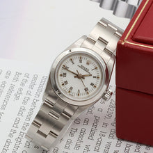 Bild in Galerie-Viewer laden, Rolex Oyster Perpetual ref. 67180 - White Roman Dial - Oyster Bracelet - Full Set