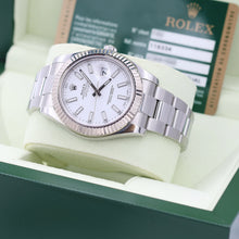 Load image into Gallery viewer, Rolex Datejust II ref. 116334 White Dial Oyster Bracelet - Full Set