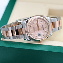 Load image into Gallery viewer, Rolex Datejust ref. 116201 Sundust Computer Dial with Diamonds - Oyster bracelet