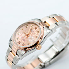 Load image into Gallery viewer, Rolex Datejust ref. 116201 Sundust Computer Dial with Diamonds - Oyster bracelet