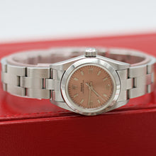 Load image into Gallery viewer, Rolex Oyster Perpetual ref. 67180 - Salmon Dial - Oyster Bracelet