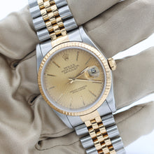 Load image into Gallery viewer, Rolex Datejust 36 ref. 16233 Tapestry dial - Jubilee Bracelet - Full Set
