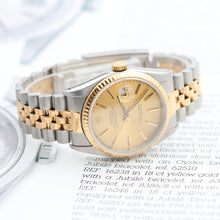 Load image into Gallery viewer, Rolex Datejust 36 ref. 16233 Tapestry dial - Jubilee Bracelet - Full Set