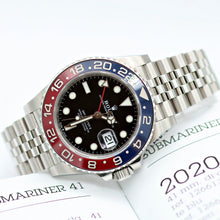 Bild in Galerie-Viewer laden, Rolex GMT Master Ref. 126710blro - Jubiläumsarmband